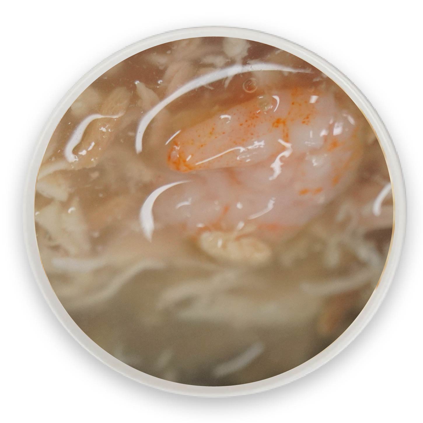 鸡丝虾仁汤罐